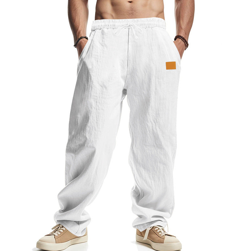 Breathable, Simple Linen Pants BEUPFORLIFE.com