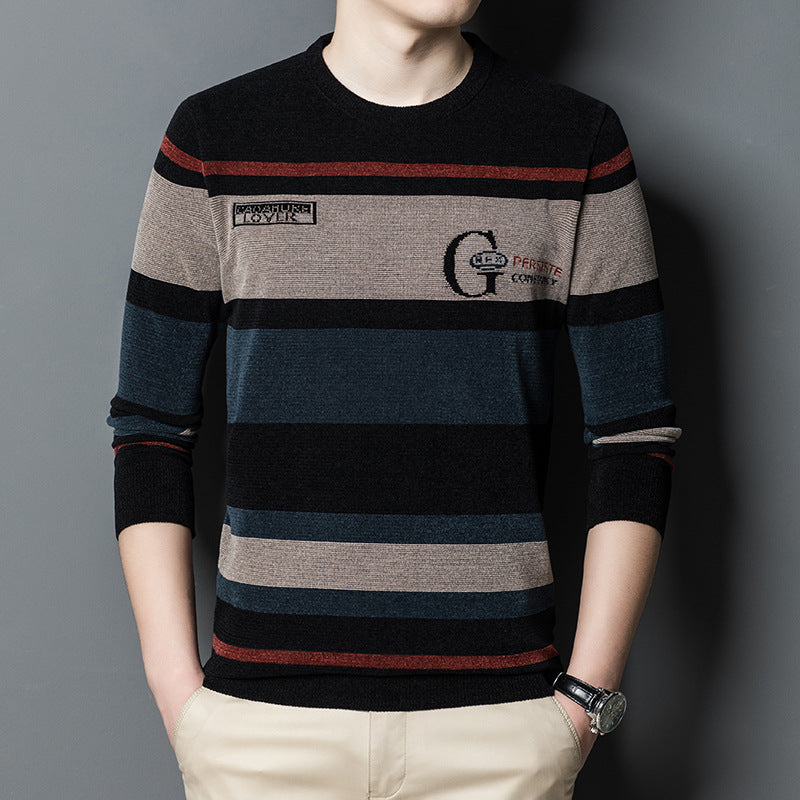 Wool Casual Round Neck YM G Style BEUPFORLIFE.com