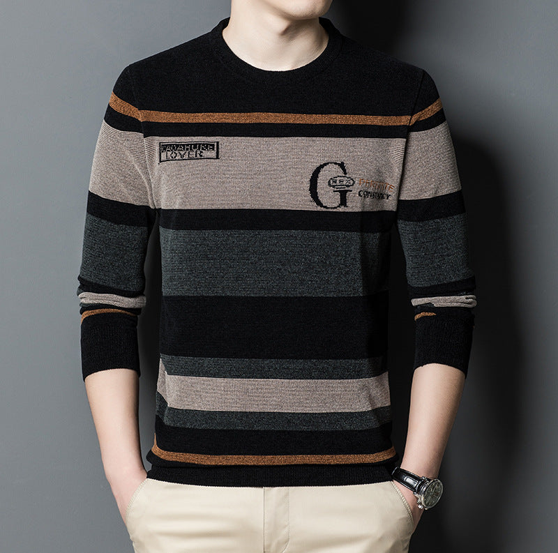 Wool Casual Round Neck YM G Style BEUPFORLIFE.com