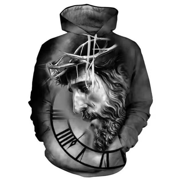 Men's 3D Digital Print Hoodie