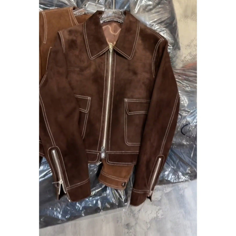 Autumn Long Sleeve Maillard Jacket BEUPFORLIFE.com