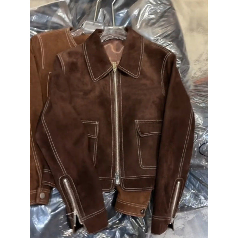 Autumn Long Sleeve Maillard Jacket BEUPFORLIFE.com