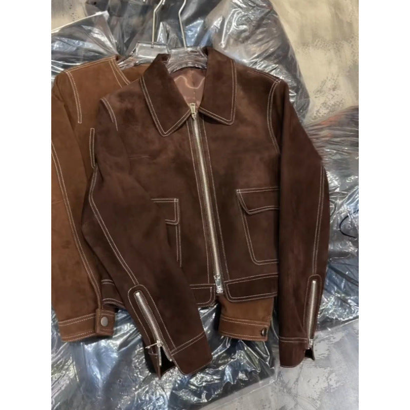 Autumn Long Sleeve Maillard Jacket BEUPFORLIFE.com