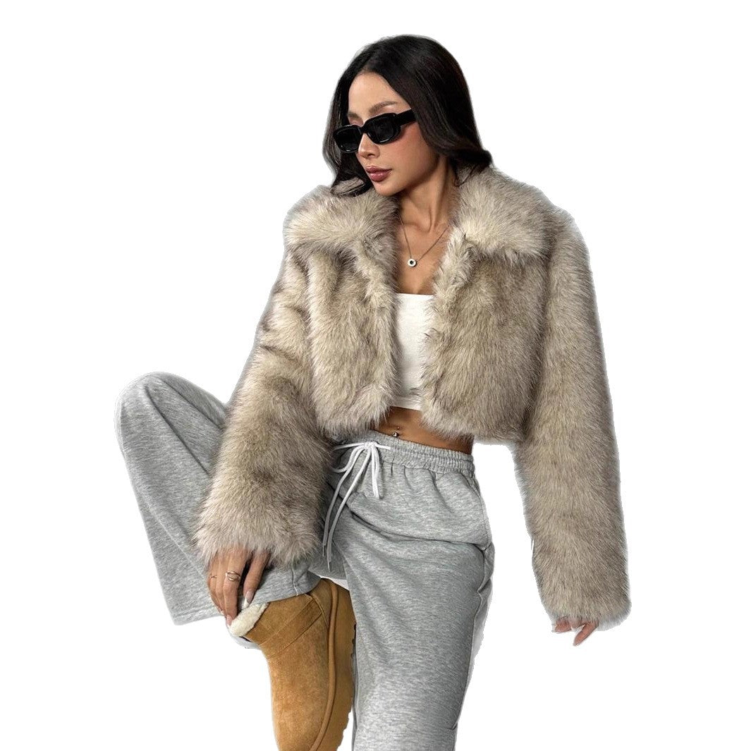 Thick Warm Fur Coat BEUPFORLIFE.com