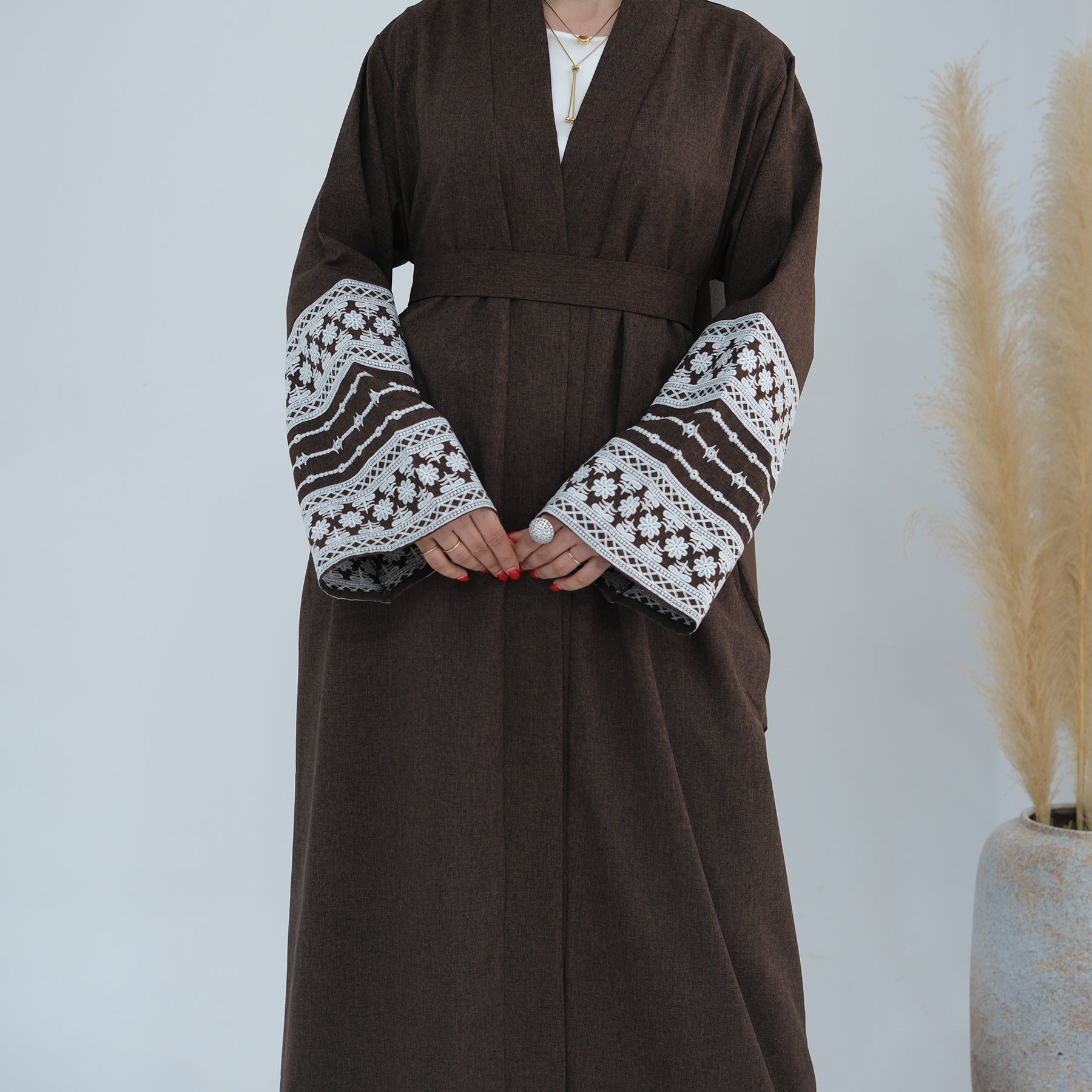 Dubai Elegant Cardigan Robe BEUPFORLIFE.com