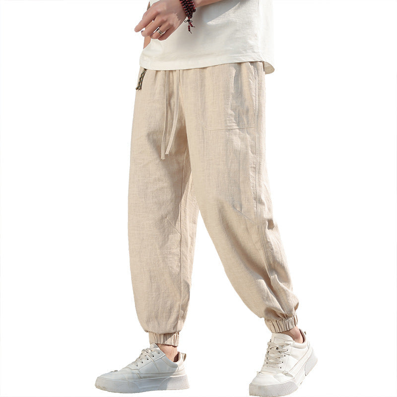 Cotton Linen Loose Casual Pants Be Up For Life