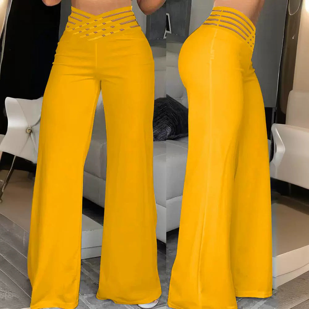 High Waist Wide Leg Pants Be Up For Life
