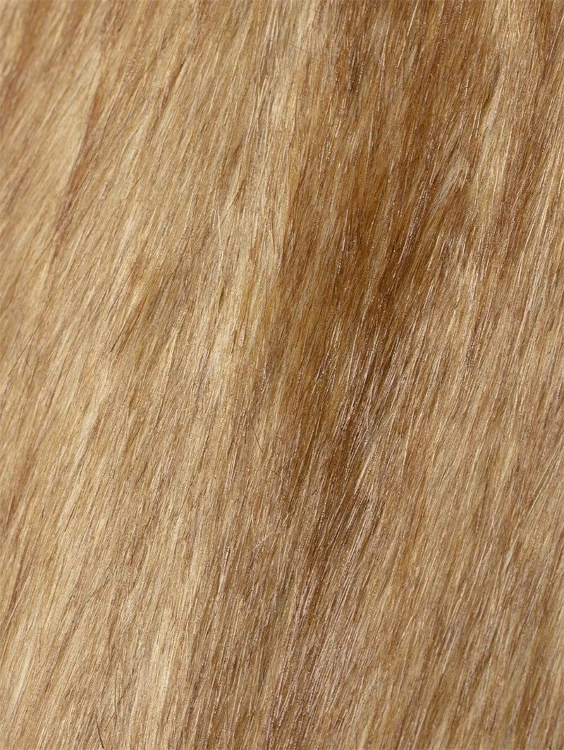 Artificial Fur Effect Short Coat Be Up For Life