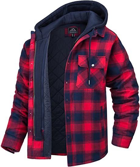 Plaid Hooded Winter Warm Coat Be Up For Life