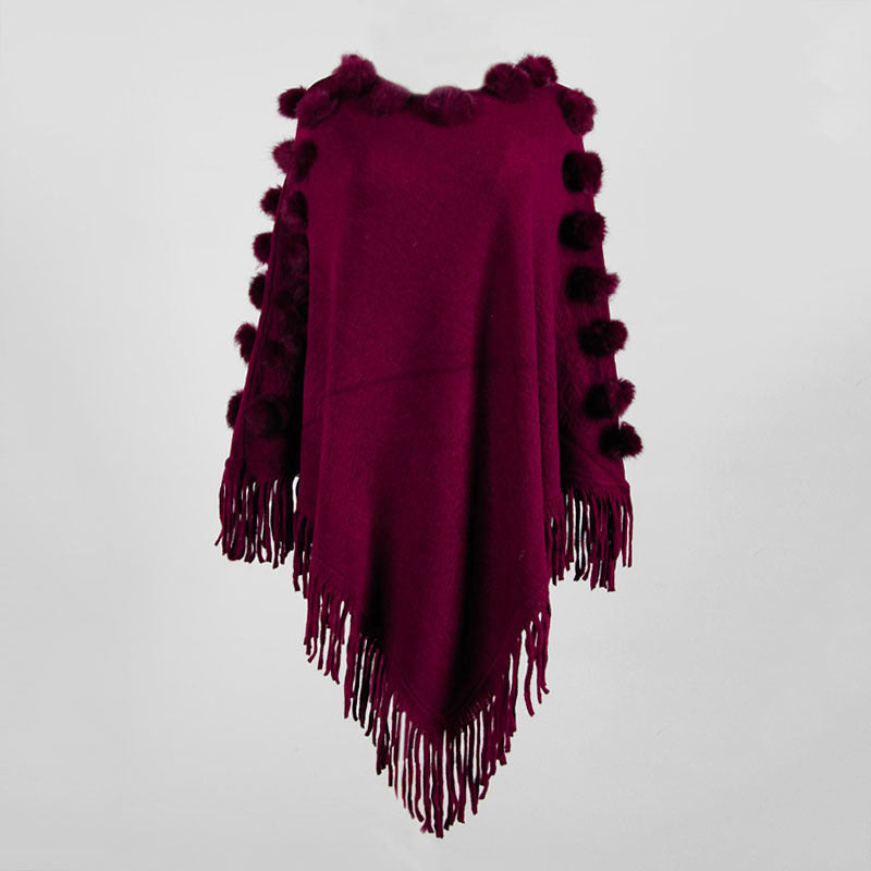 Fringed Cloak Shawl Be Up For Life