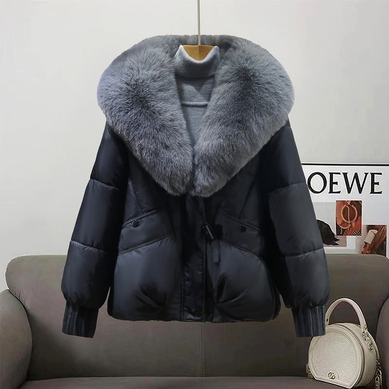 Big Fur Collar Thick Warm Coat BEUPFORLIFE.com