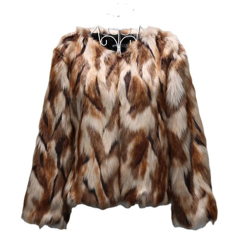 Slim-fitting New Faux Fur Coat Be Up For Life