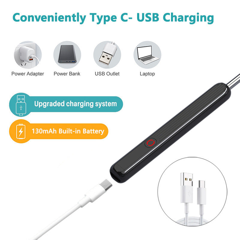 Ear Cleaner, Wax Removal Tool With Camera Be Up For Life
