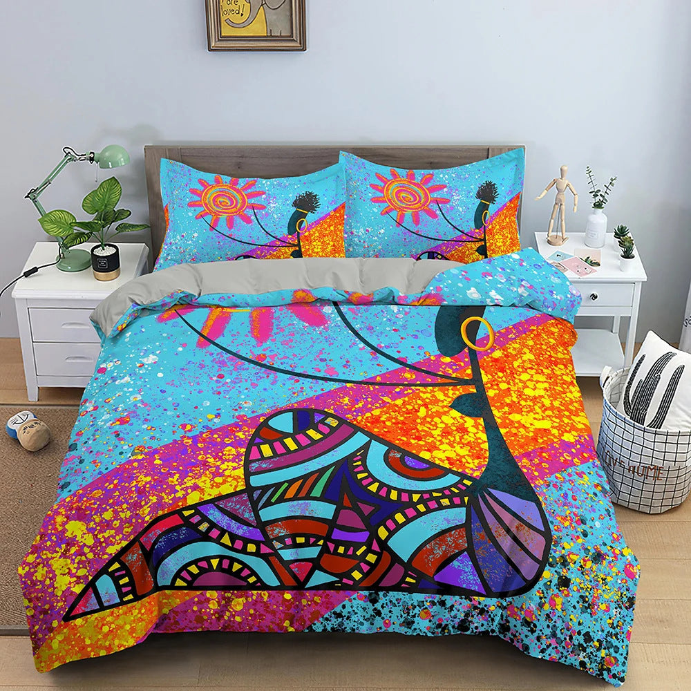 African Style Bedding Suit BEUPFORLIFE.com