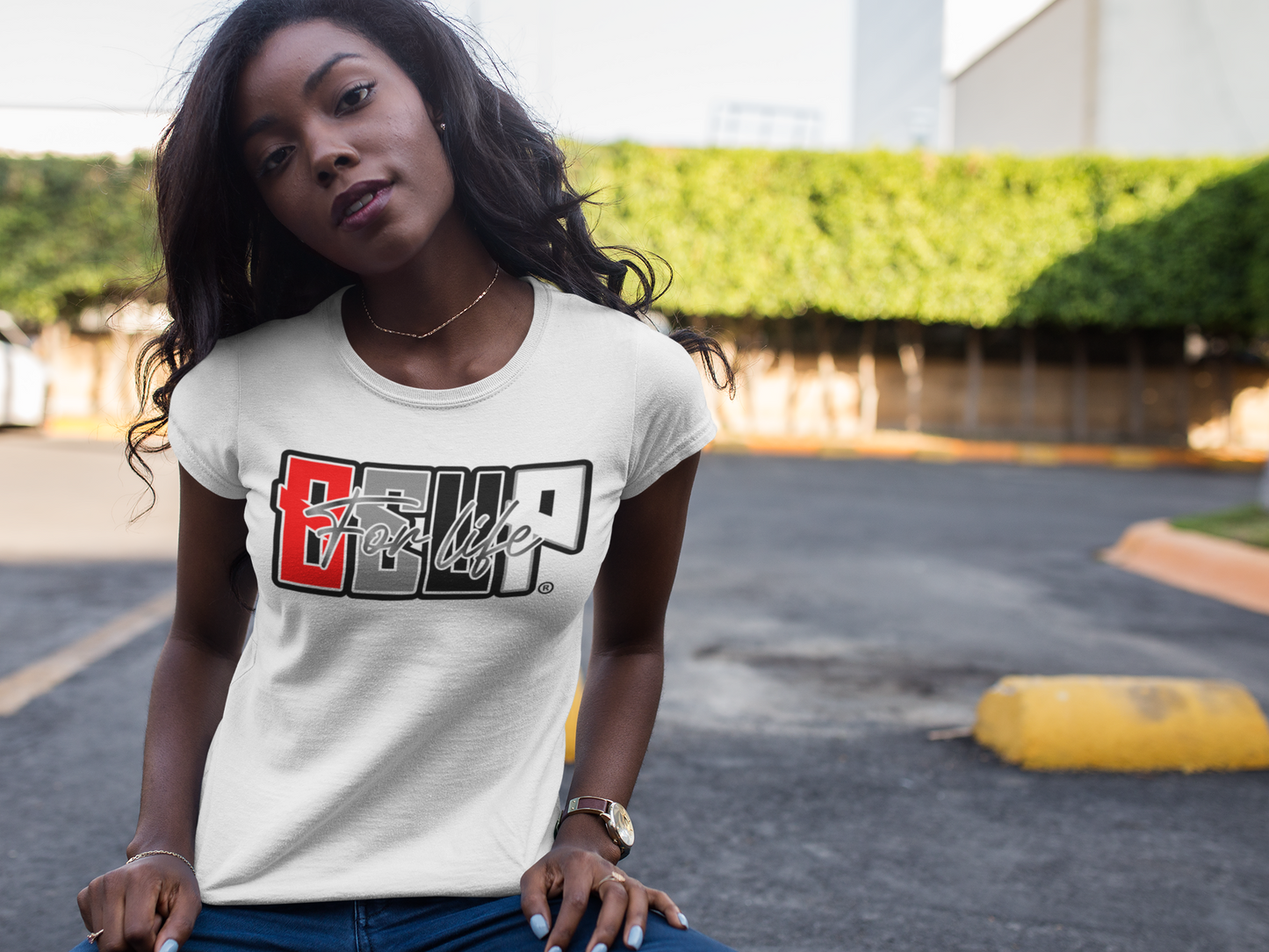 Block Lady Solid BEUP T Shirts - Free Shipping