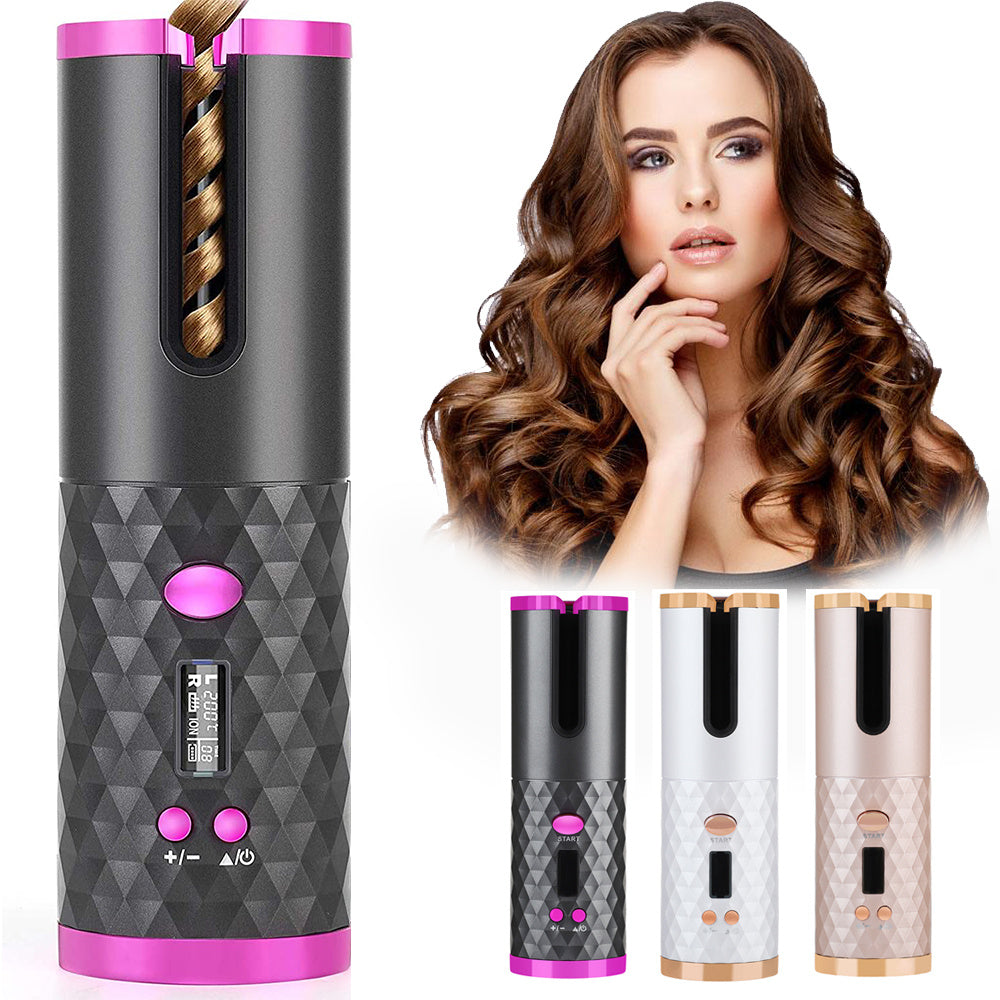 Rechargeable Automatic Hair Curler BEUPFORLIFE.com