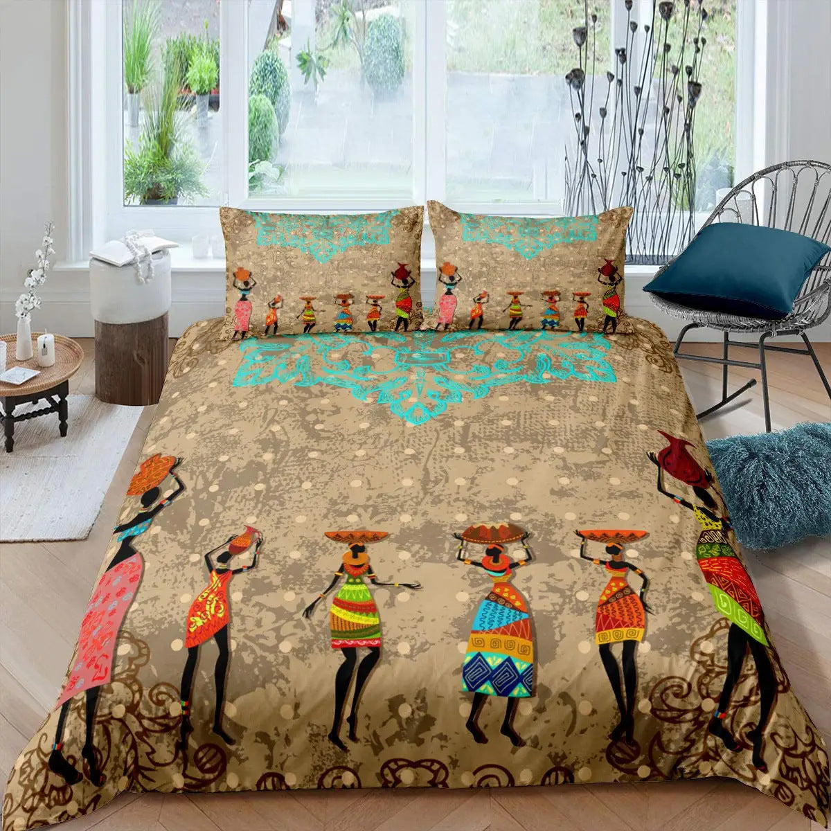 African Style Bedding Suit BEUPFORLIFE.com