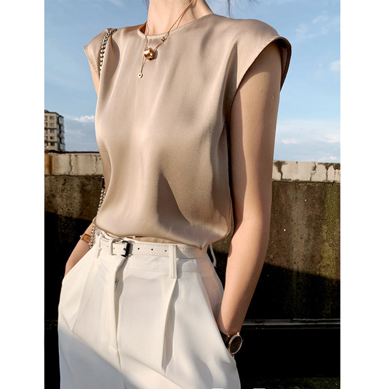 Sleeveless Spaghetti-strap Camisole Top