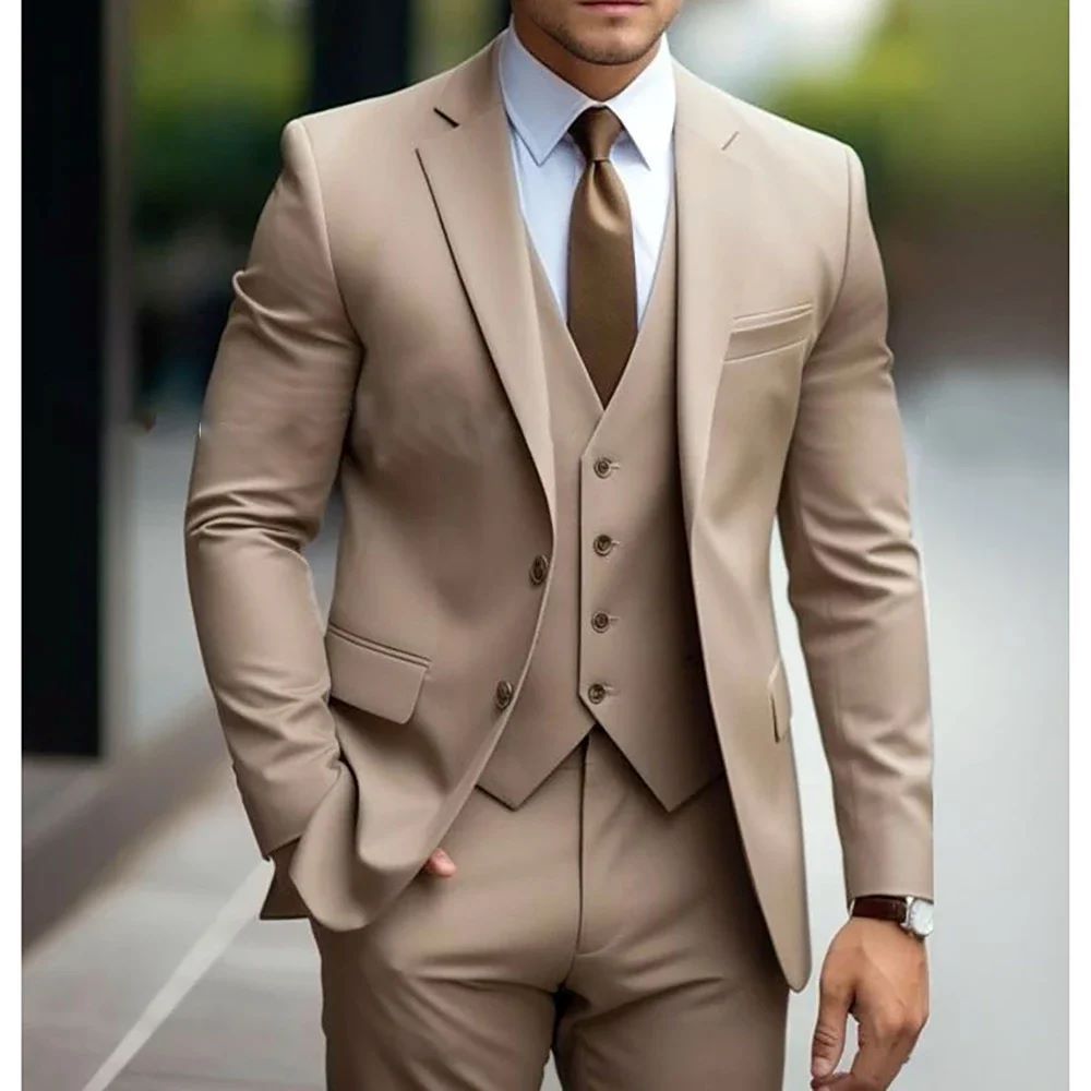 Business Casual Men's Three-piece Suit BEUPFORLIFE.com