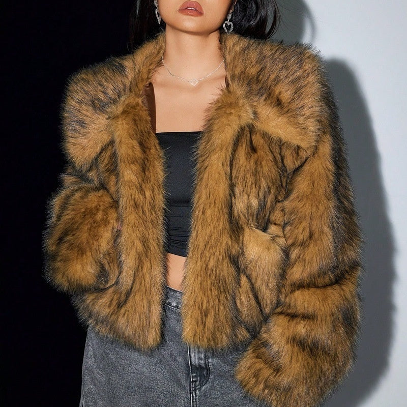 Thick Warm Fur Coat BEUPFORLIFE.com