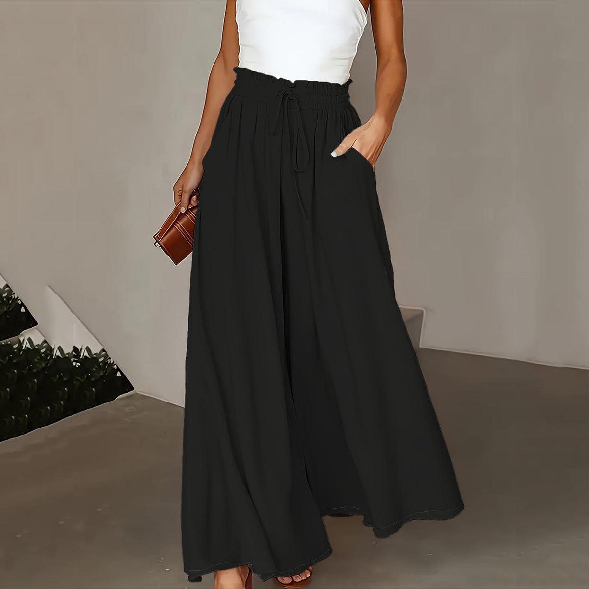 Wide Leg Pants BEUPFORLIFE.com