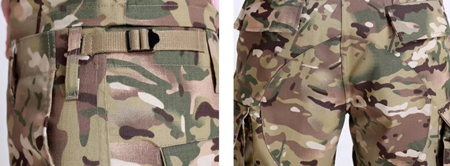 American Four-color Camouflage Soldier Suit Set Be Up For Life