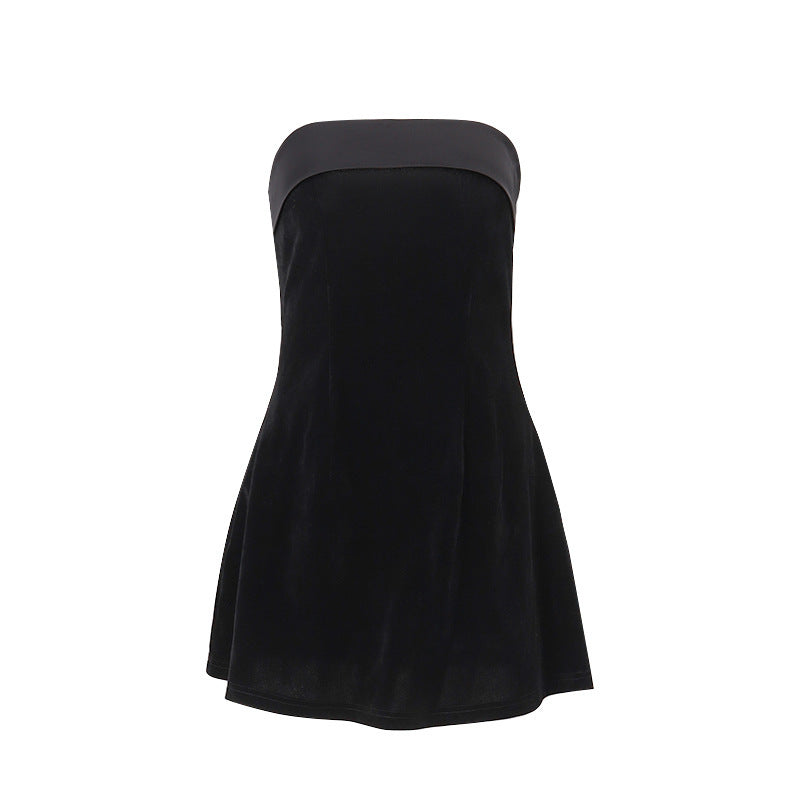 Slim Tube-top Dress Be Up For Life