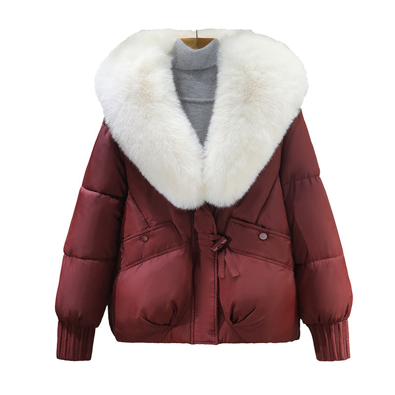 Big Fur Collar Thick Warm Coat BEUPFORLIFE.com