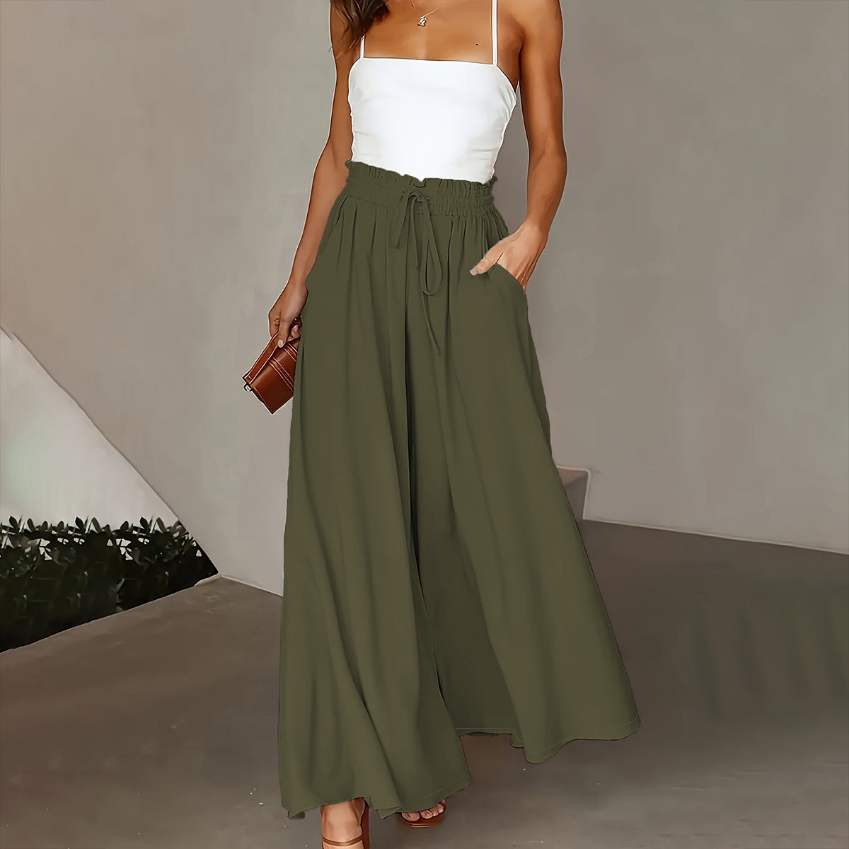 Wide Leg Pants BEUPFORLIFE.com