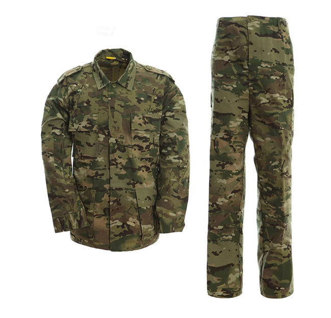 American Four-color Camouflage Soldier Suit Set Be Up For Life