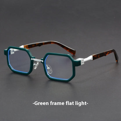Retro Polygon Exquisite Sun Glasses