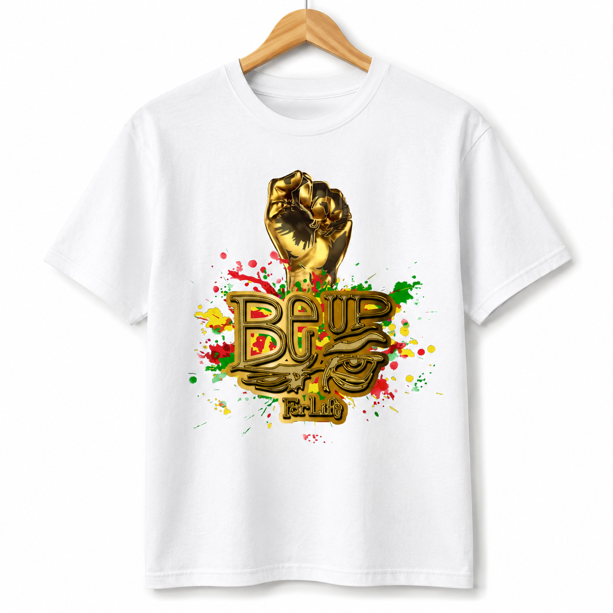 BE UP FOR LIFE Heavy Cotton Unisex T-Shirt