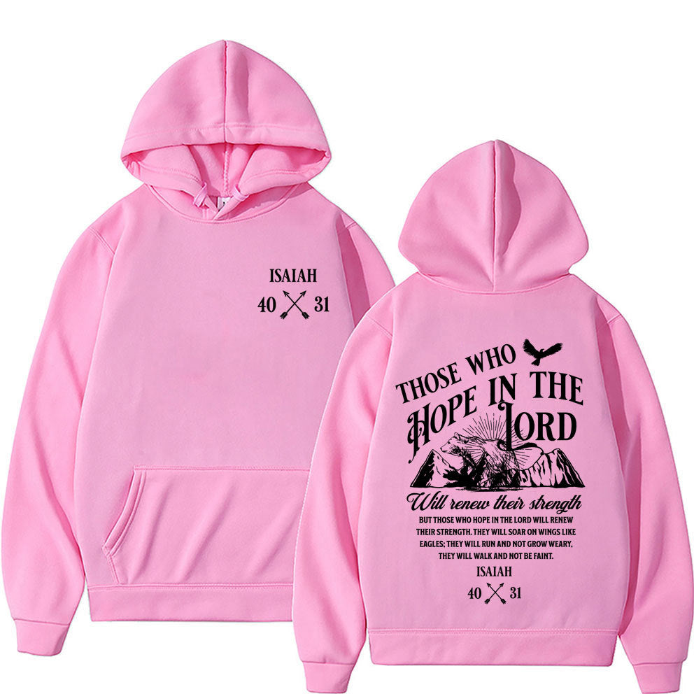 Scripture Print Hoodies