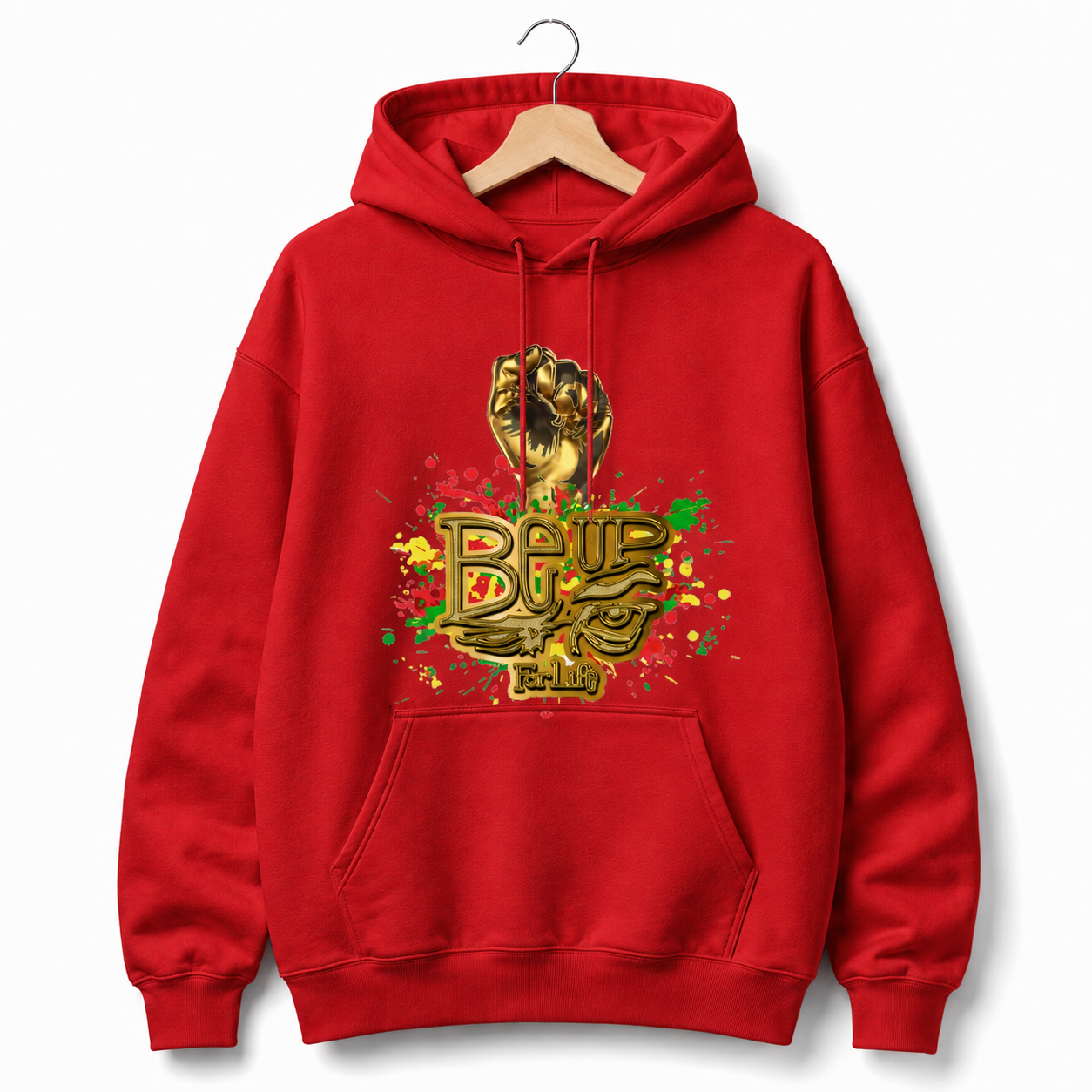 BE UP FOR LIFE Heavyweight Unisex Hoodie