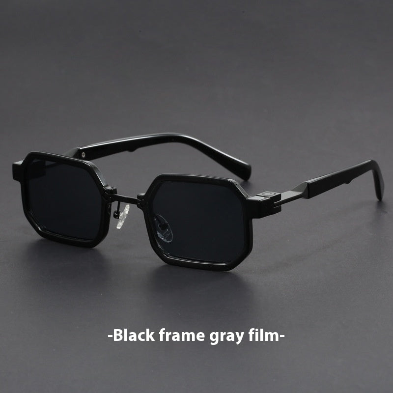 Retro Polygon Exquisite Sun Glasses