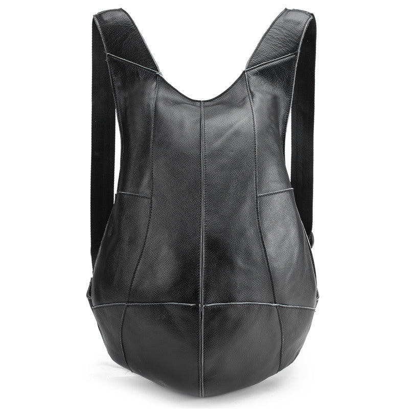 Crazy Horse Leather Backpack BEUPFORLIFE.com