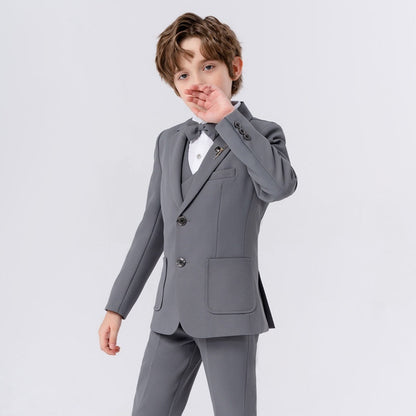 Boy's Suit Dress British Solid Color BEUPFORLIFE.com