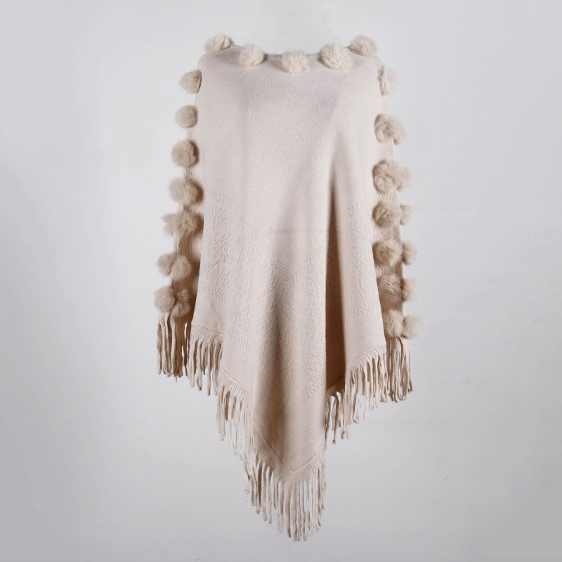 Fringed Cloak Shawl Be Up For Life