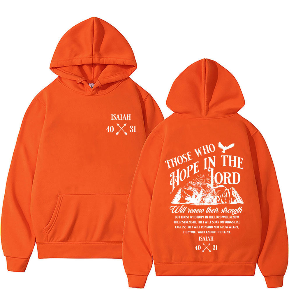 Scripture Print Hoodies