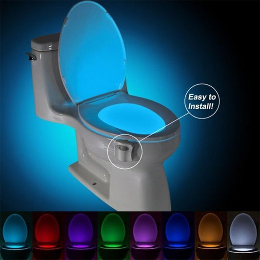 Toilet LED Night Light Be Up For Life