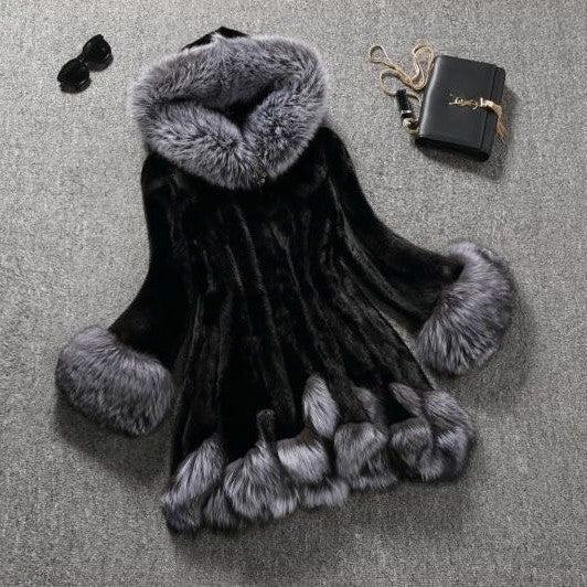 Faux Fur Mink Coat beupforlife