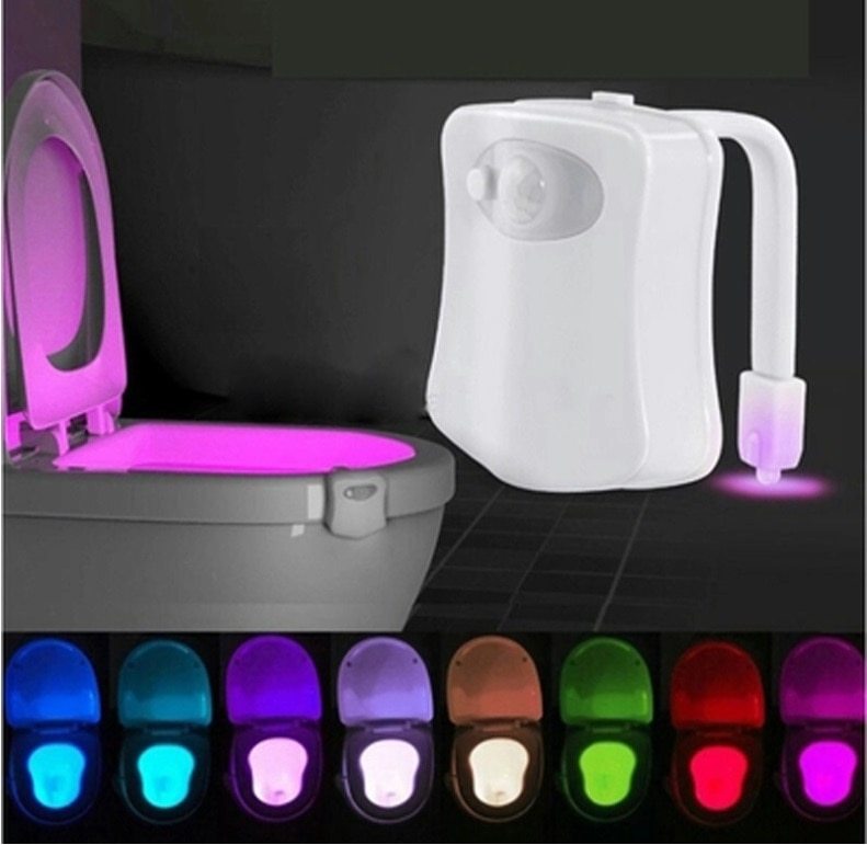 Toilet LED Night Light Be Up For Life