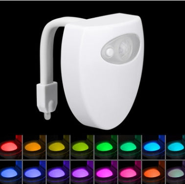 Toilet LED Night Light Be Up For Life