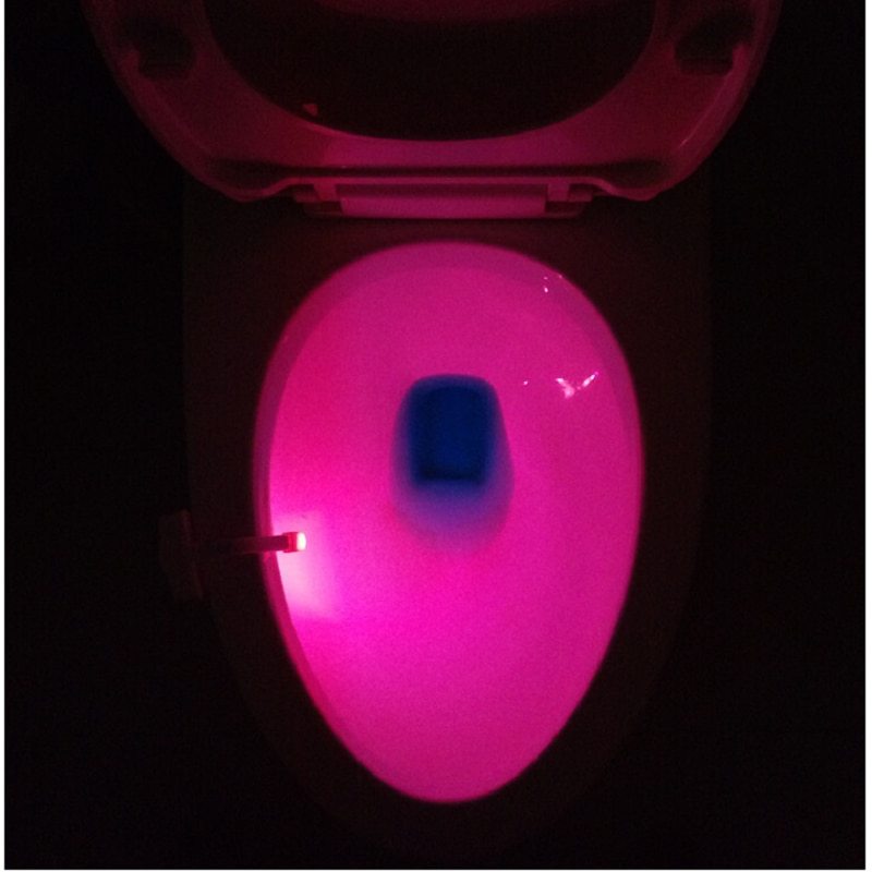 Toilet LED Night Light Be Up For Life