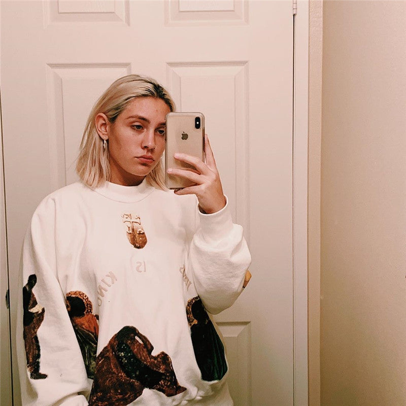 Jesus is King Sweat Shirt