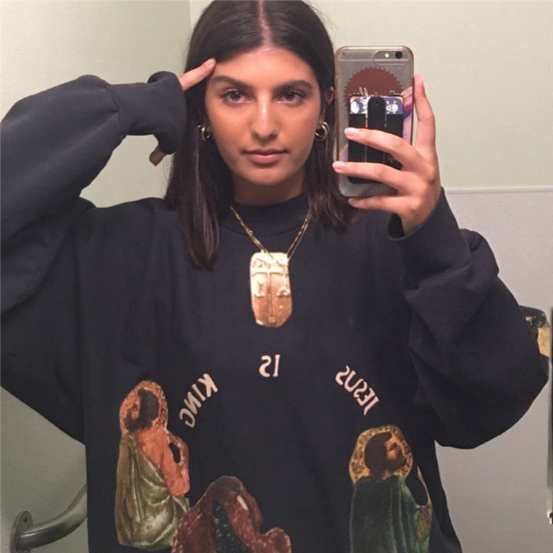 Jesus is King Sweat Shirt