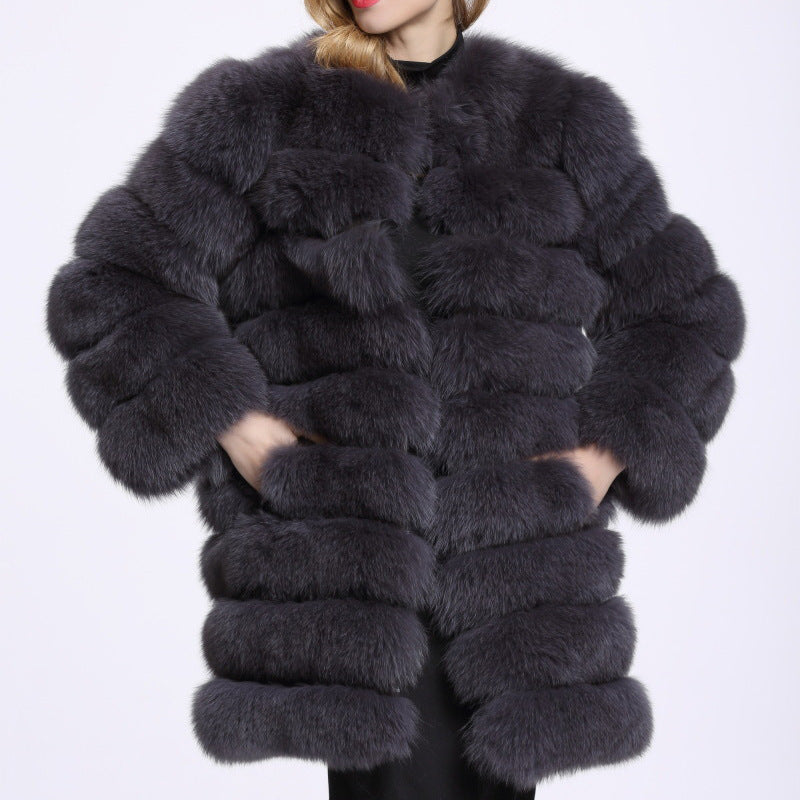 Ladies Long Fur Coat Be Up For Life