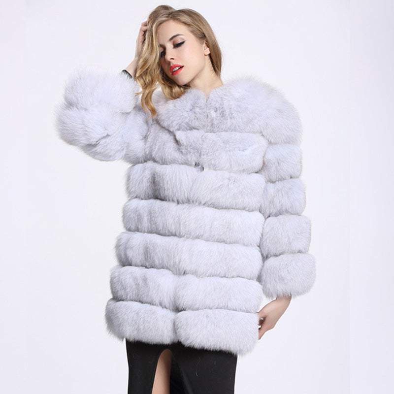 Ladies Long Fur Coat Be Up For Life