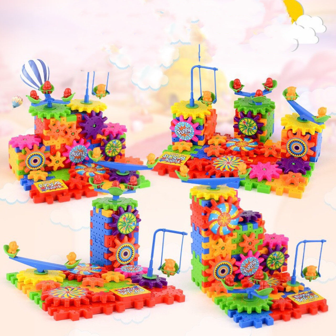 Plastic Brick Blocks - BEUPFORLIFE.com