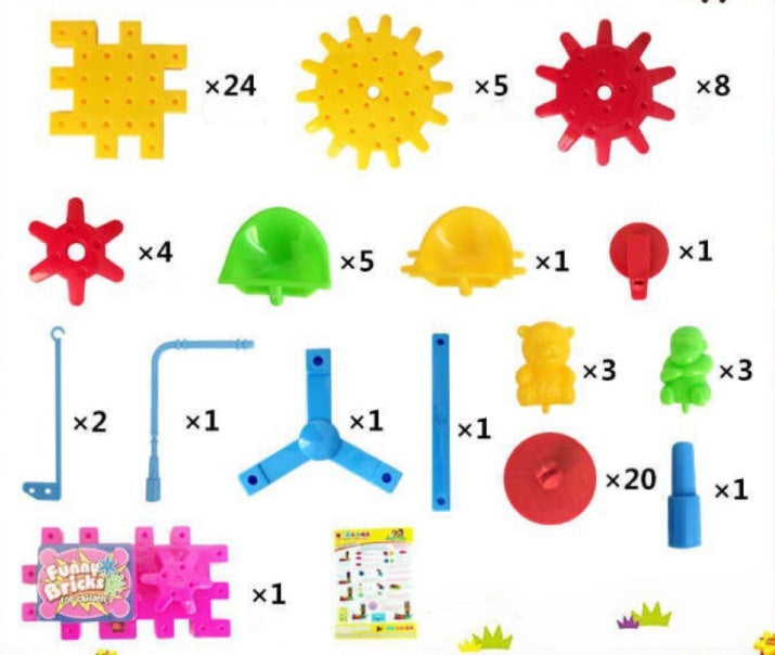 Plastic Brick Blocks - BEUPFORLIFE.com